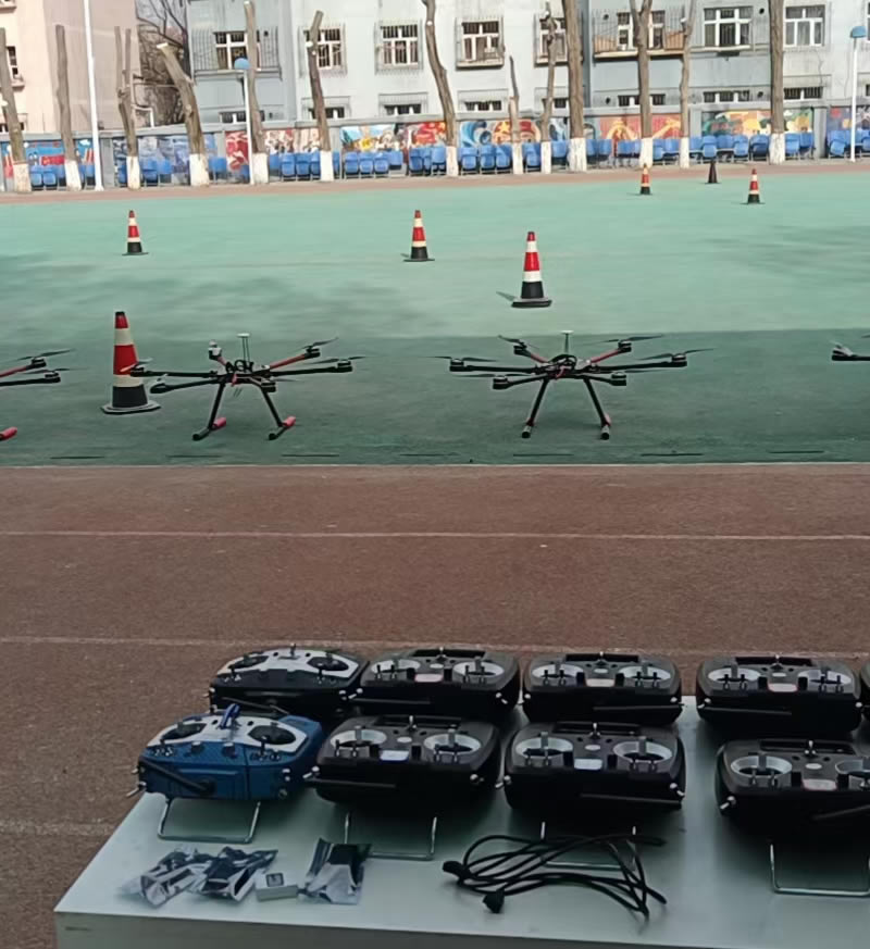 新疆和田地区无人机1+X送课上门服务案例