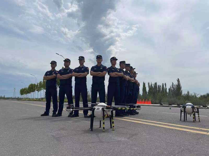 新疆伊犁消防无人机驾驶员培训服务案例